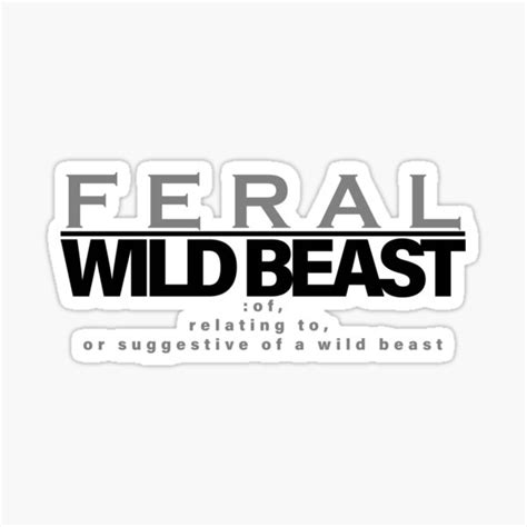 feral def|feral symbol.